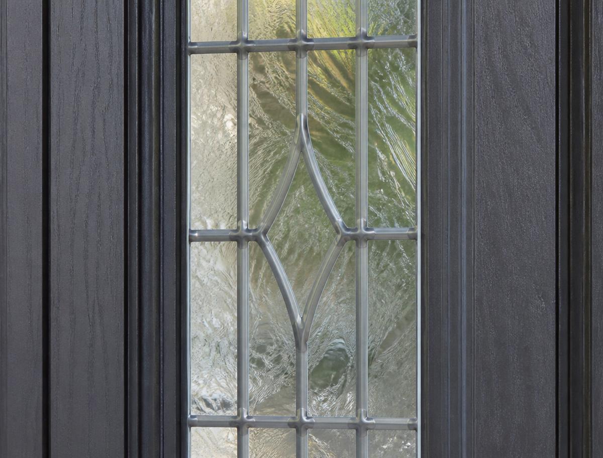 supply only composite doors — finish and colour detail